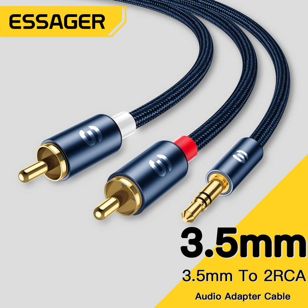 Genius Home Cinema - Essager – câbles Audio Jack vers