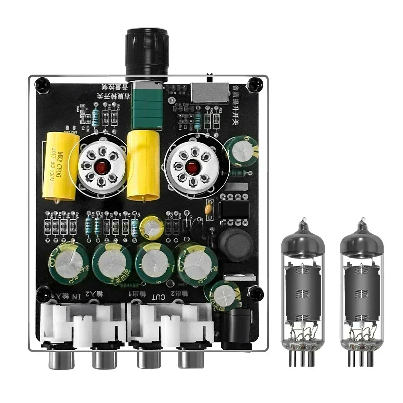 Genius Home Cinema - Préamplificateur à tubes 6K4 amélioré, amplificateurs