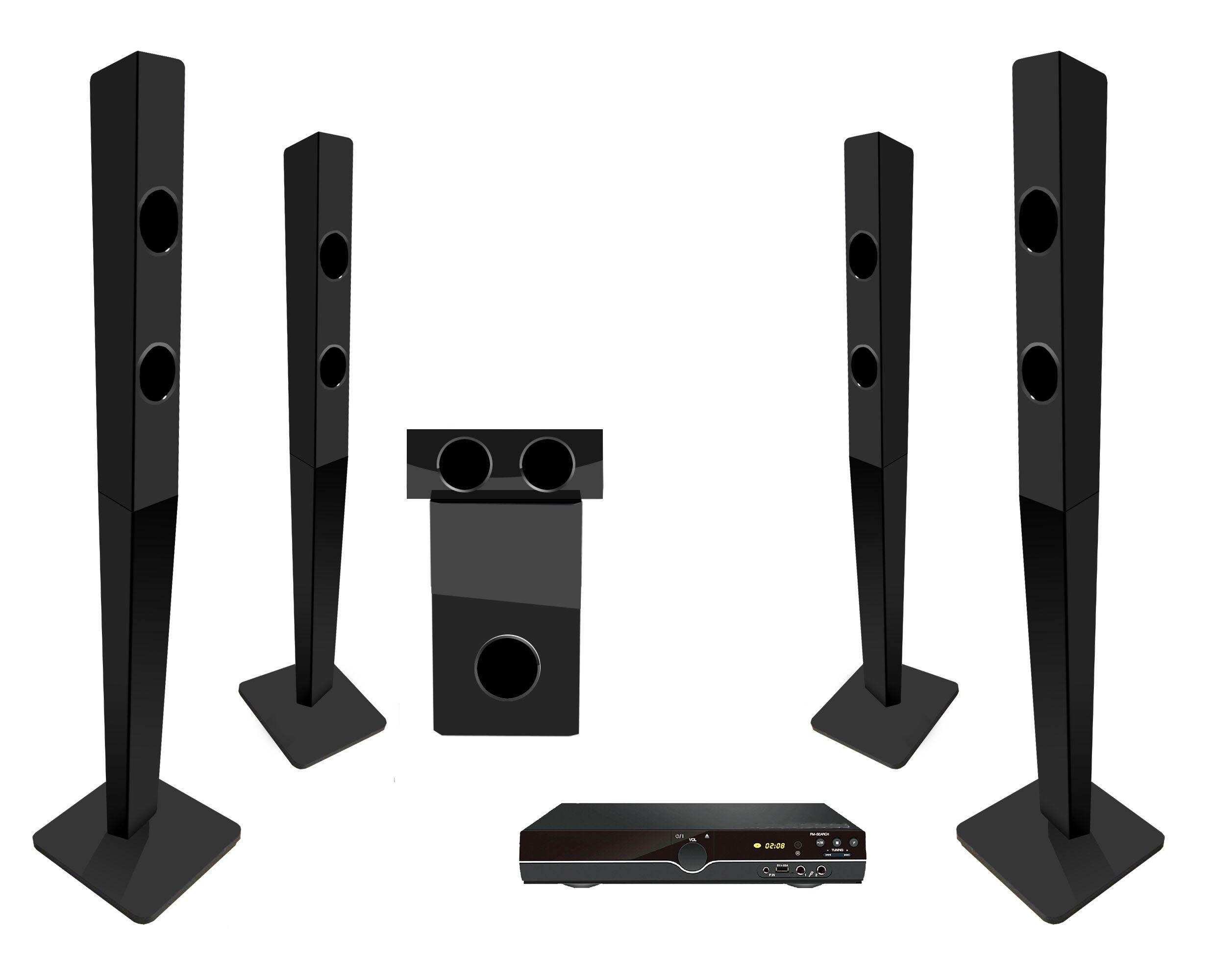 Home Cinema With Wireless Rear Speakers - Système Home Cinéma 5.1 canaux le