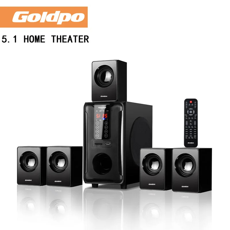 Home Cinema With Wireless Rear Speakers - Boîte de son multimédia sur pied