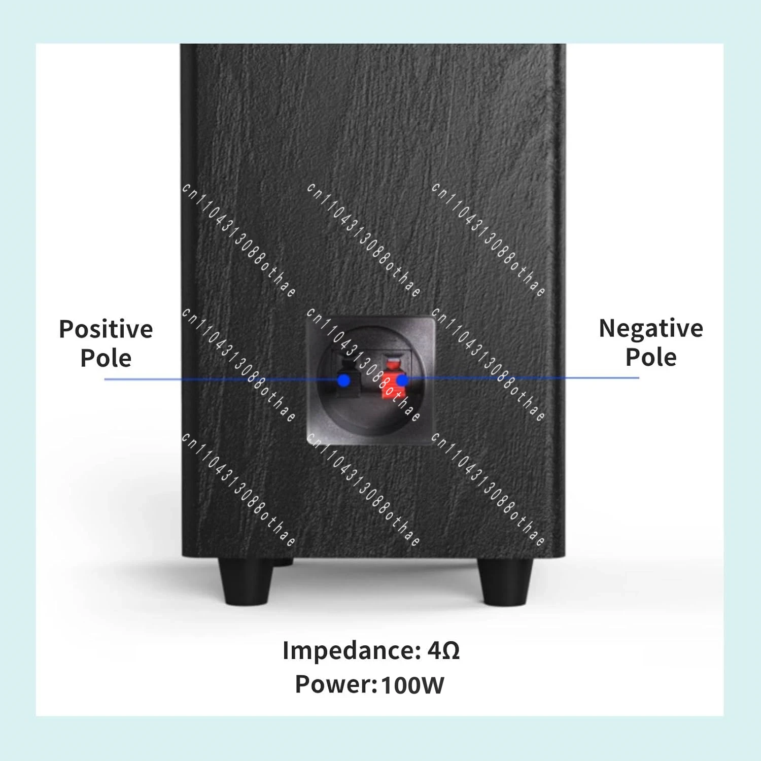 Home Cinema Subwoofer - Amplificateur de puissance pour home cinéma