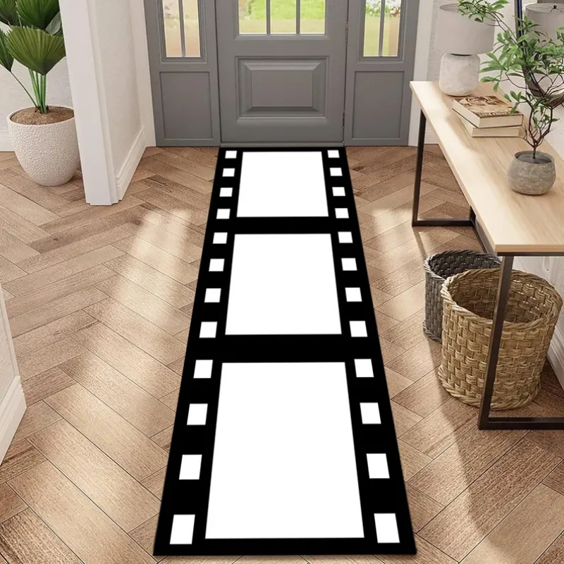 Home Cinema Tickets - Tapis de sol vintage à motif