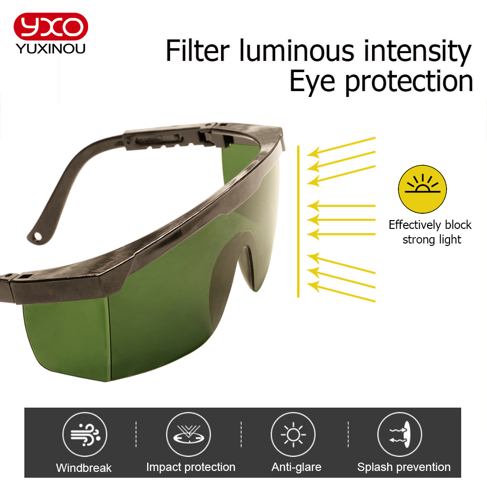 Home Cinema Glasses - YXO-Lunettes de culture LED UV pour