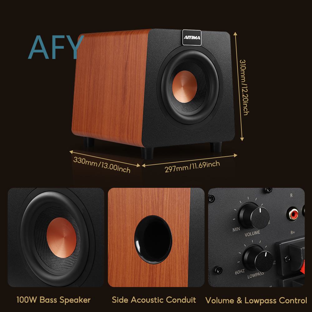 Subwoofer 800X 150W 8 pouces,  - Home Cinema Subwoofer avis et prix