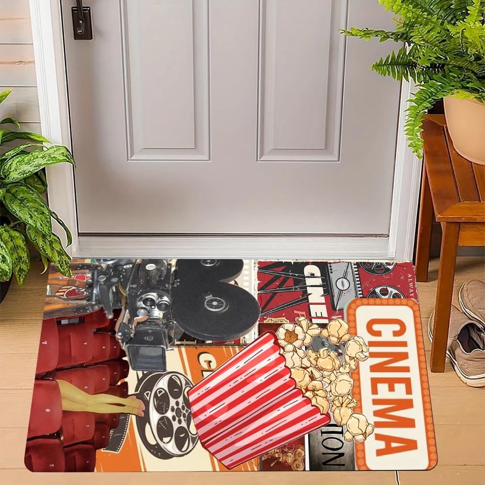 Tapis de porte thème cinéma, d - Home Cinema Tickets avis et prix