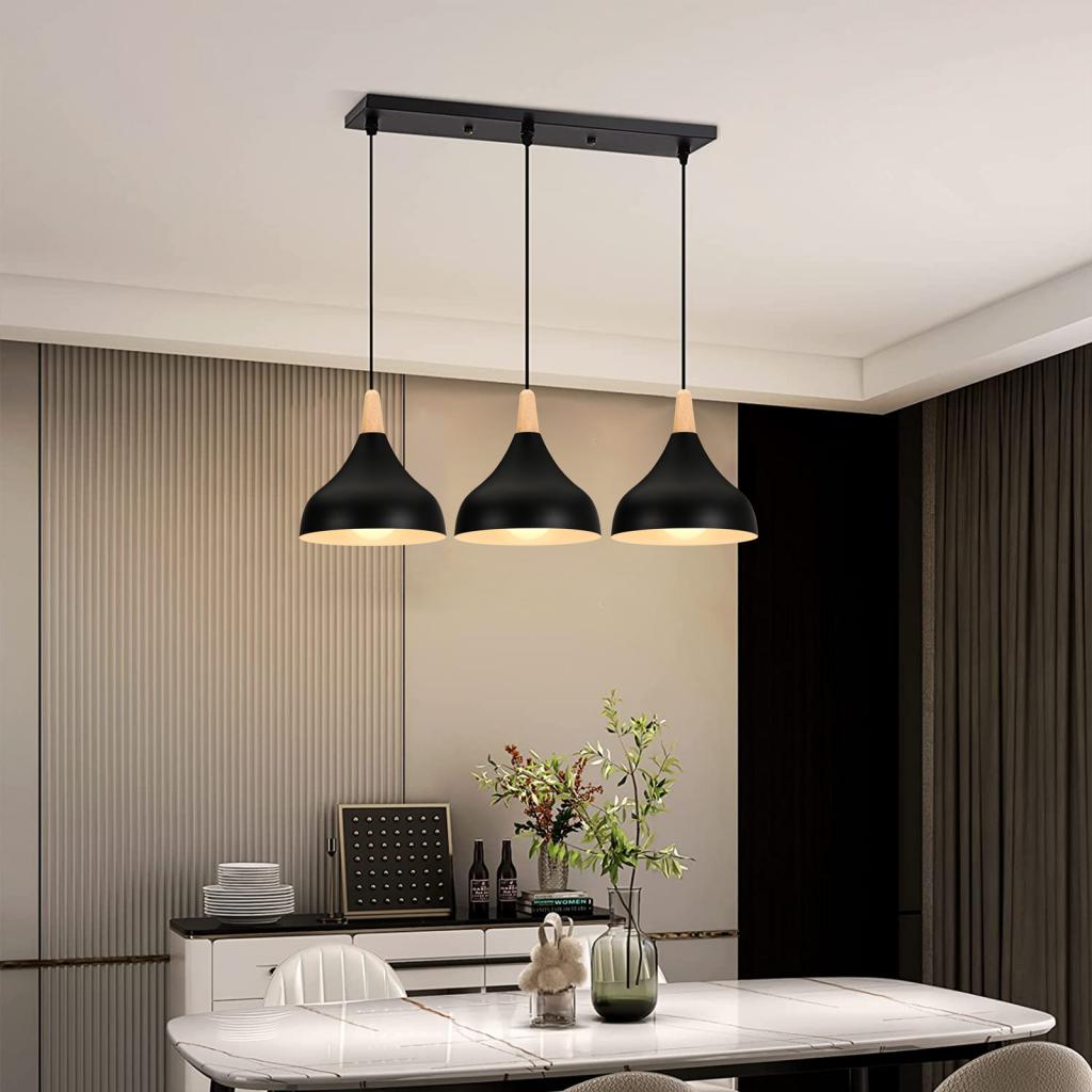 Nordique bois pendentif LED lu - Home Cinema Glasses avis et prix