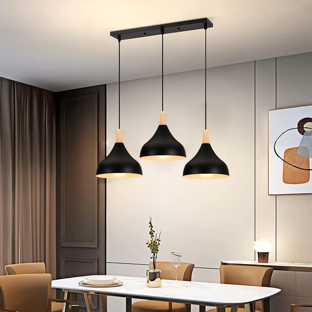 Nordique bois pendentif LED lu - Home Cinema Glasses avis et prix