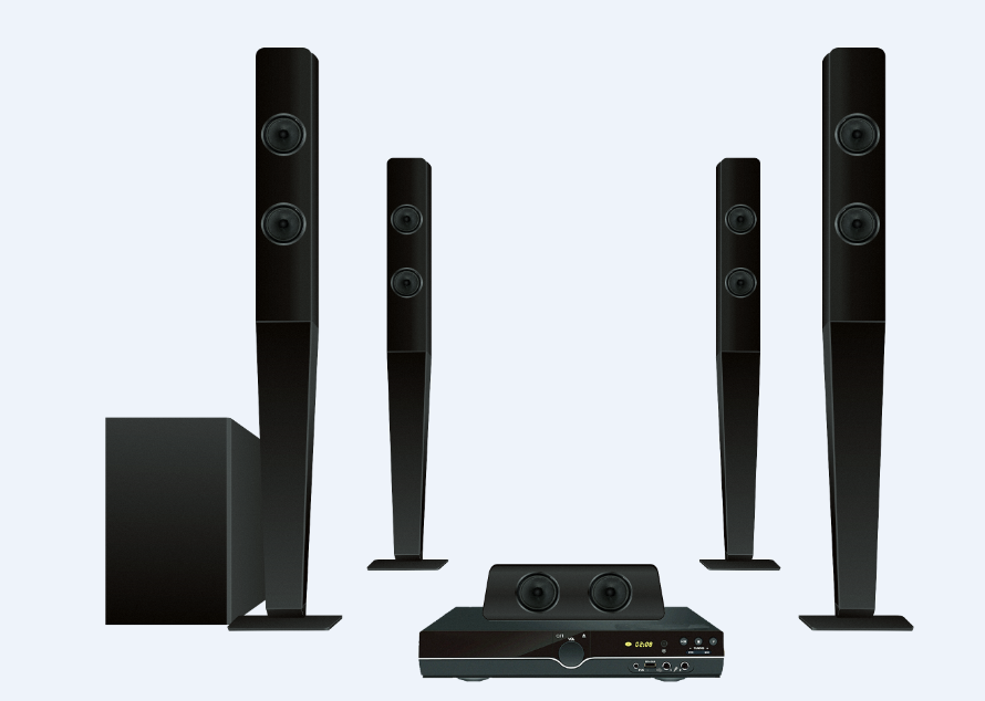 Système Home Cinéma 5.1 canaux - Home Cinema With Wireless Rear Speakers avis et prix