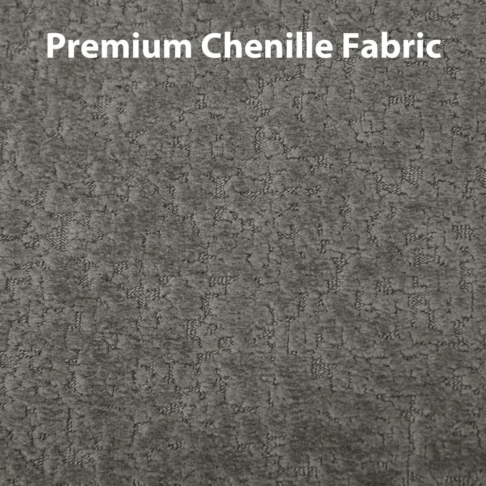 Fauteuil baril en chenille gri - Home Cinema Couch avis et prix