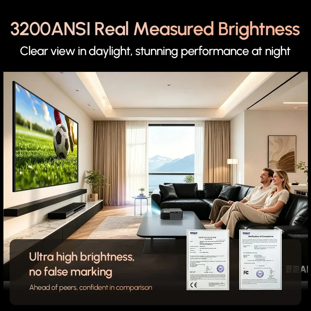 Projecteur ApexTPA8 Android 14 - Home Cinema Today avis et prix