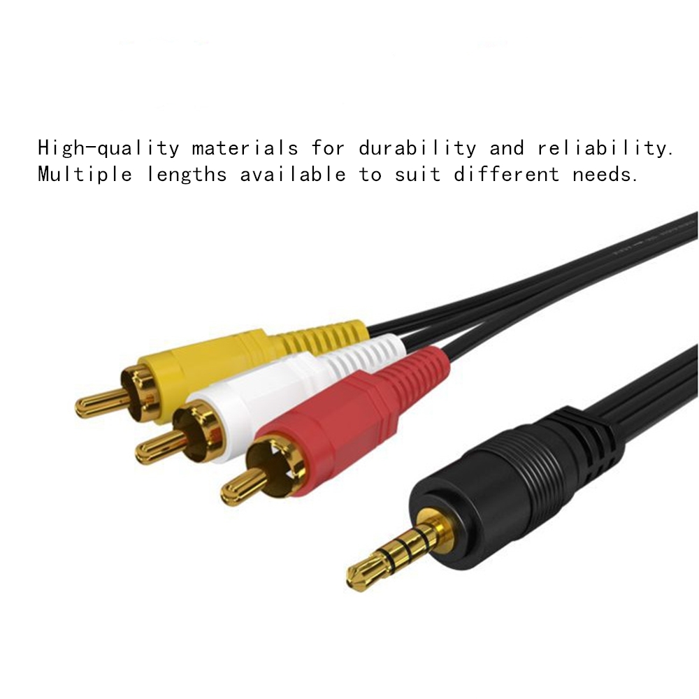 Câble Audio-vidéo RCA 3.5mm à  - Genius Home Cinema avis et prix