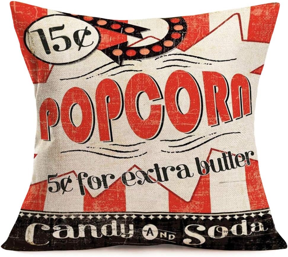 Juste de coussin décorative vi - Home Cinema Tickets avis et prix