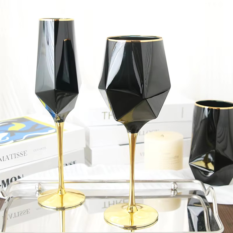 Verre à vin en cristal noir pu - Home Cinema Glasses avis et prix