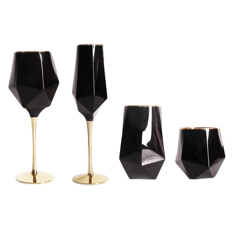 Verre à vin en cristal noir pu - Home Cinema Glasses avis et prix