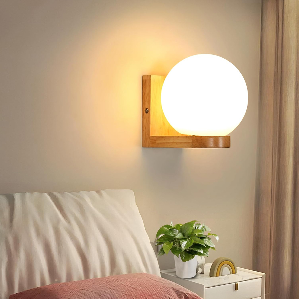 Lampes murales en bois nordiqu - Home Cinema Glasses avis et prix