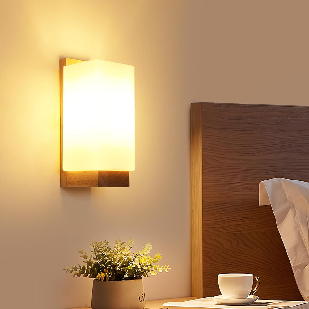 Lampes murales en bois nordiqu - Home Cinema Glasses avis et prix
