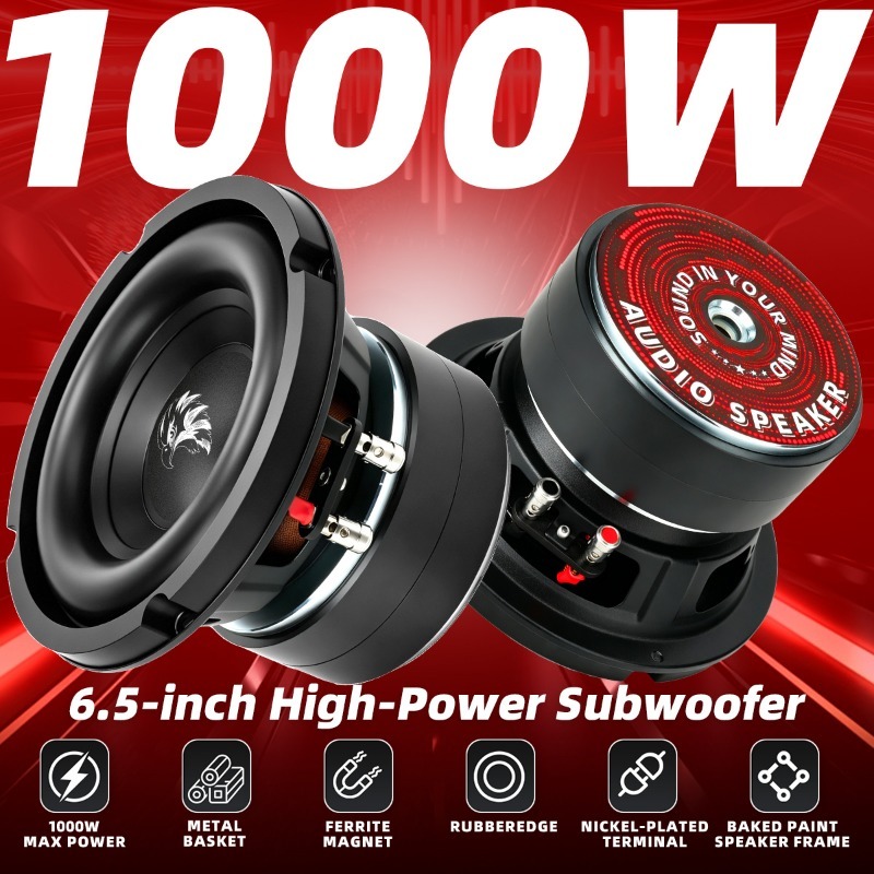 1 pièce Haut-parleur de voitur - Home Cinema Subwoofer avis et prix