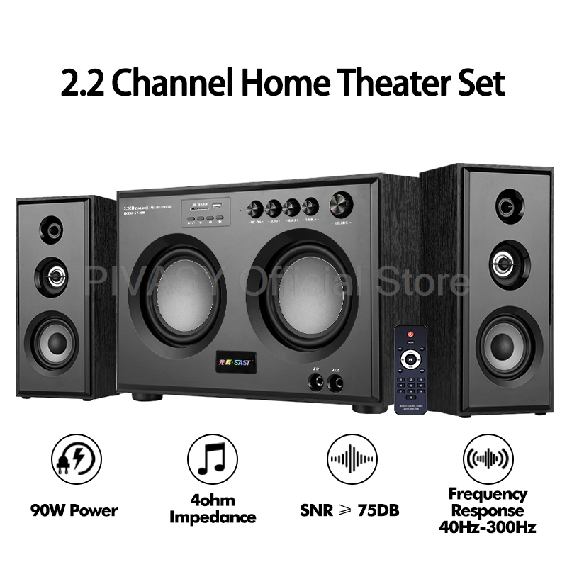 Boîte de son combinée HiFi Blu - Home Cinema With Wireless Rear Speakers avis et prix
