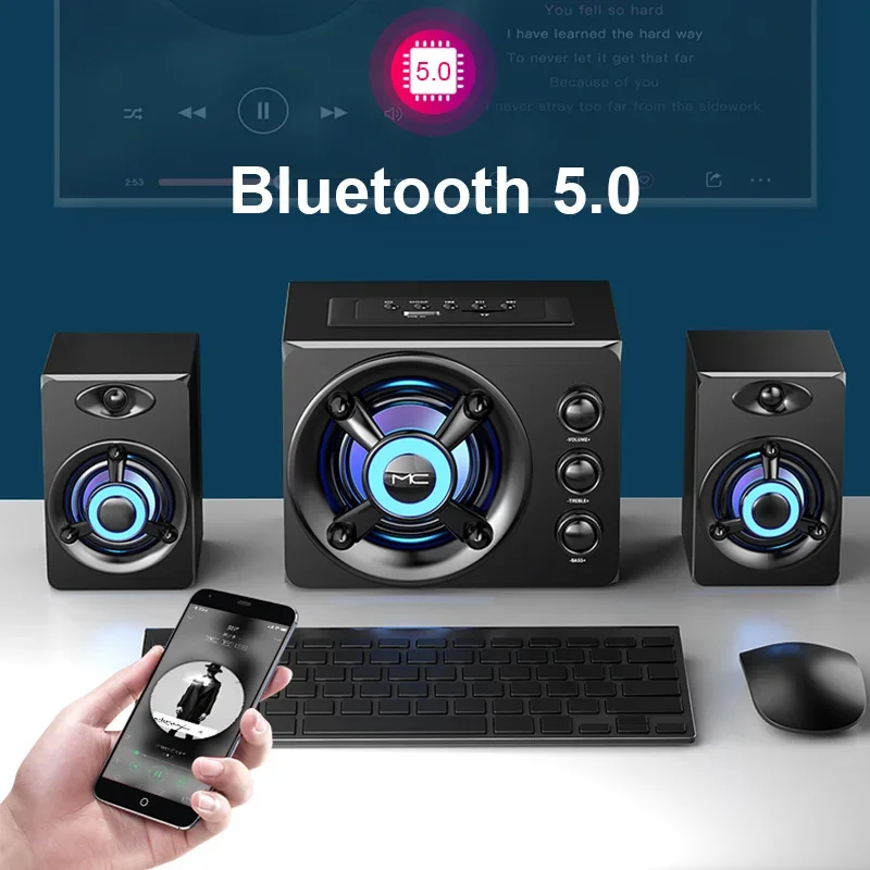 Haut-parleurs stéréo 3D hi-fi, - Home Cinema With Wireless Rear Speakers avis et prix