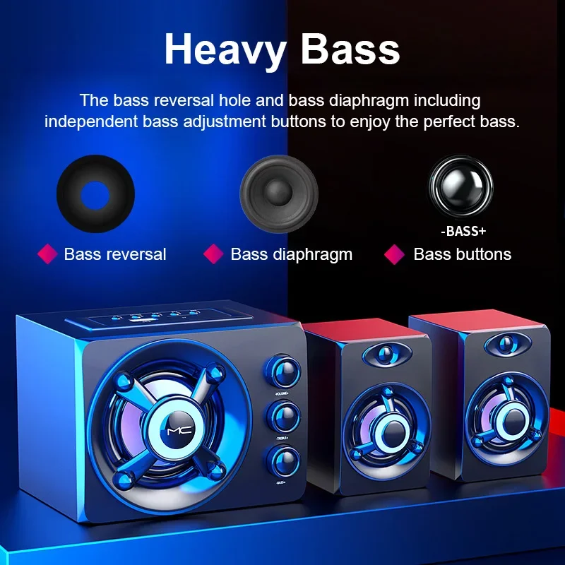 Haut-parleurs stéréo 3D hi-fi, - Home Cinema With Wireless Rear Speakers avis et prix